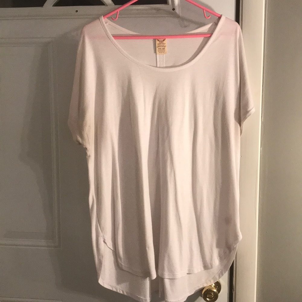 White short sleeve tunic